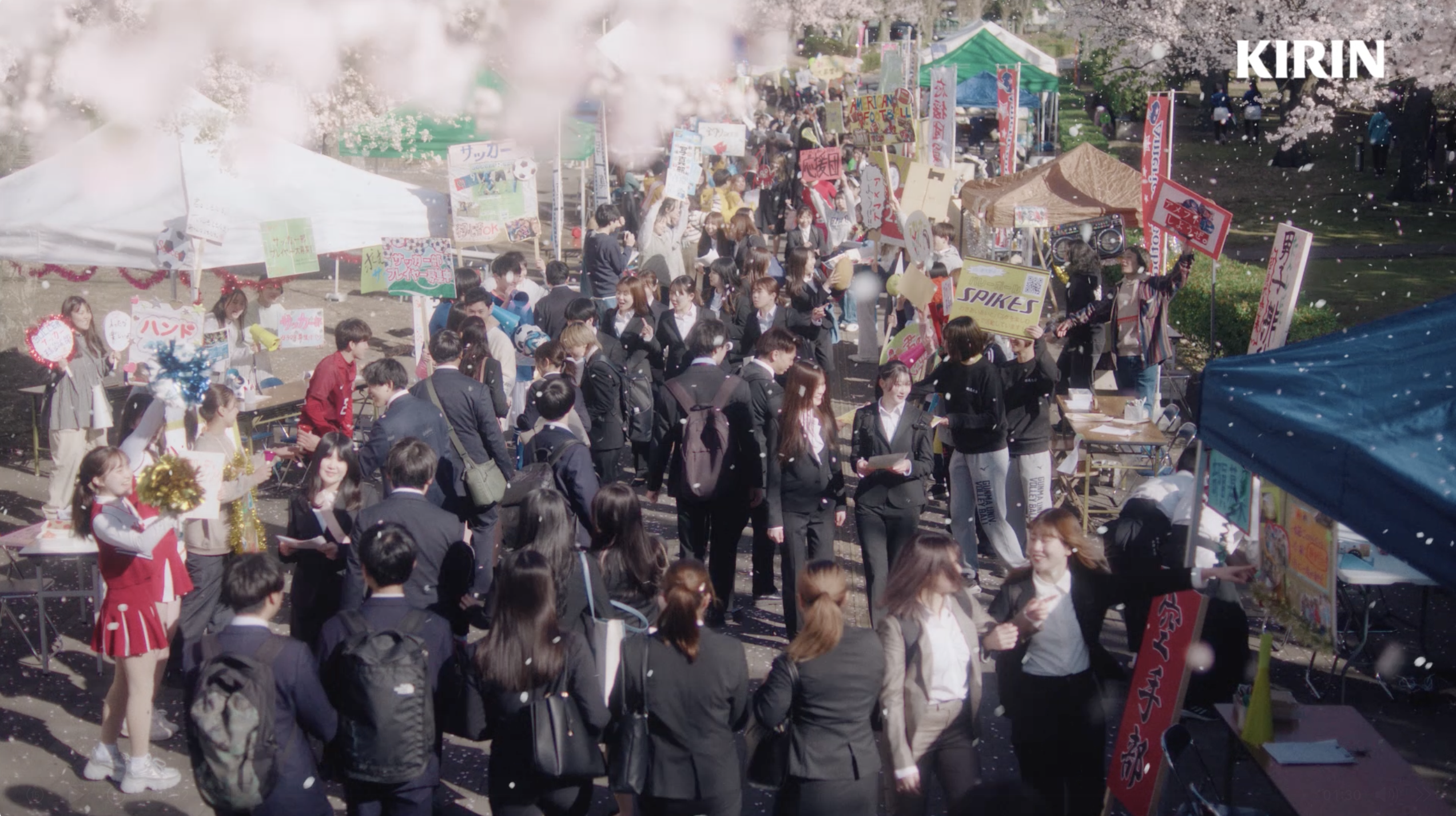 KIRIN/午後の紅茶 おいしい無糖 「春の午後の出会い」篇